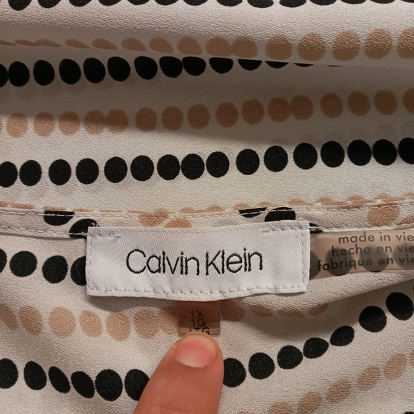 Calvin Klein Womens 1X top - Picture 8 of 11